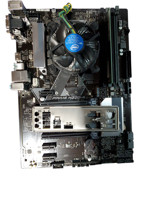 ASUS Prime H370-A Motherboard, i5-8400 CPU, 8GB DDR4 W/ IO shield
