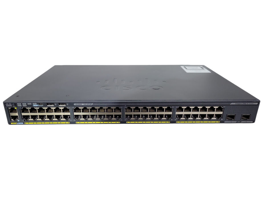 Cisco WS-C2960X-48TD-L V05 | 48-Port Gigabit Network Switch | 2x 10G SFP+ !