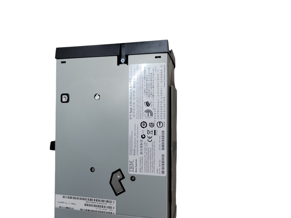 IBM LTO Ultrium 5 Tape Drive PN: 46x1362 DOM: 2010-12-11 Q%