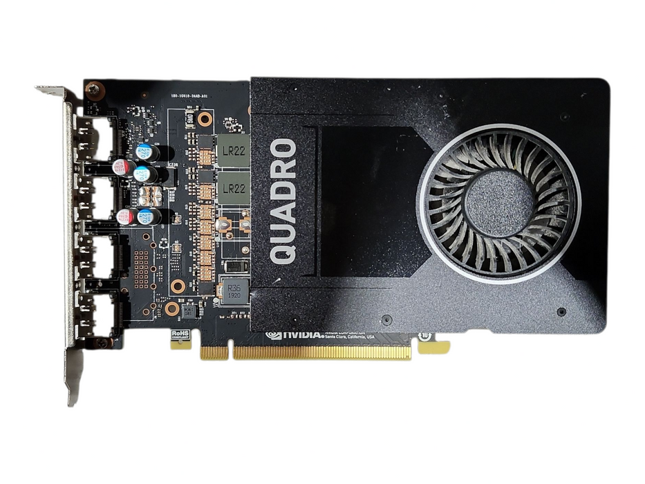 NVIDIA Quadro P2000 5GB GDDR5 Graphics Card 4x DisplayPort
