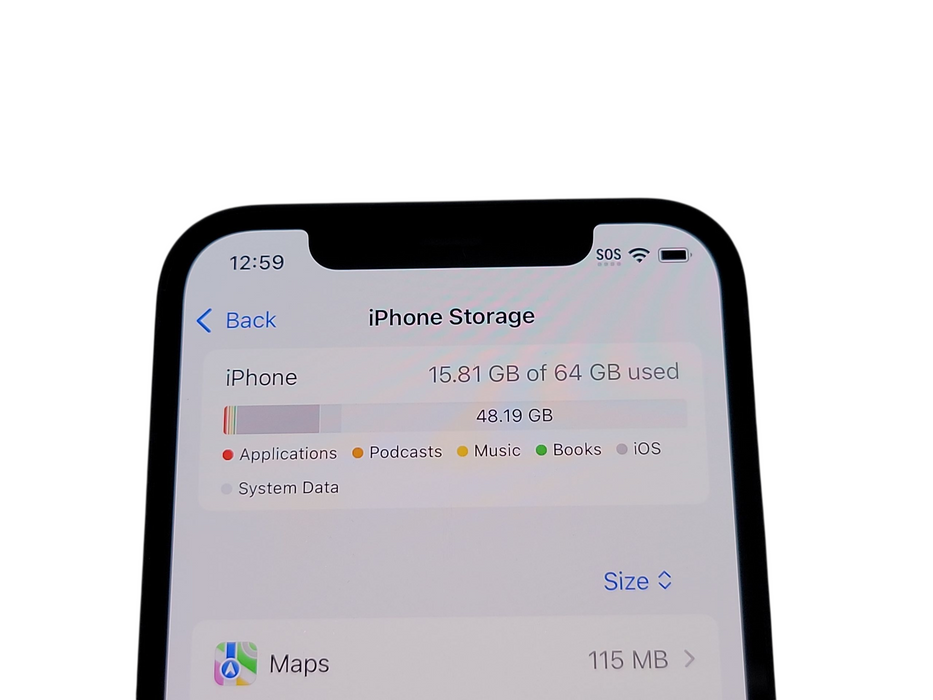 Apple iPhone 12 - 64GB - Black [A2402]