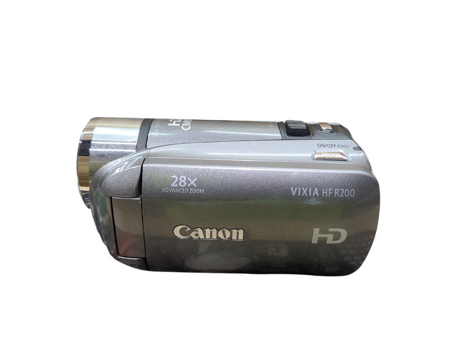 Canon VIXIA HF R200 Digital Touchscreen Camcorder Silver