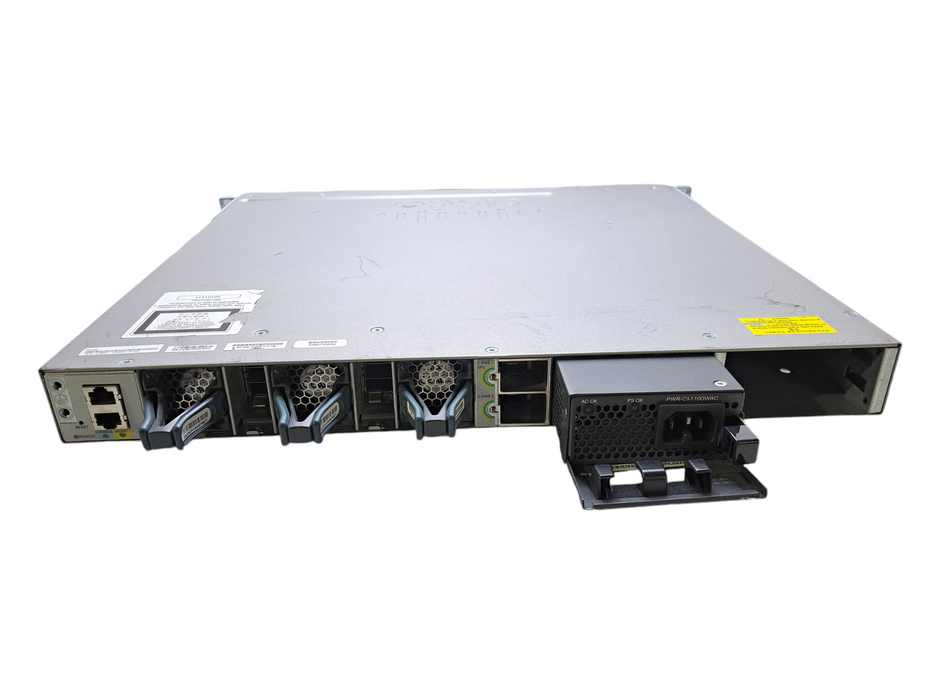 Cisco WS-C3850-12X48U-S | 48-Port UPoE (12x 1/10G) Switch w/ C3850-NM-2-10G