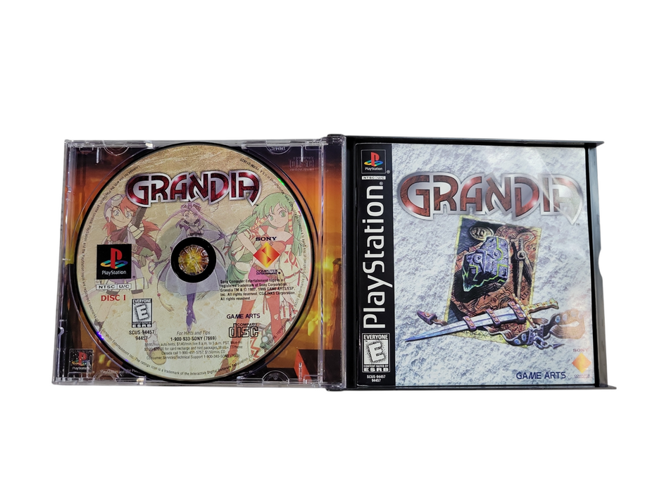 Grandia - Playstation Complete  %