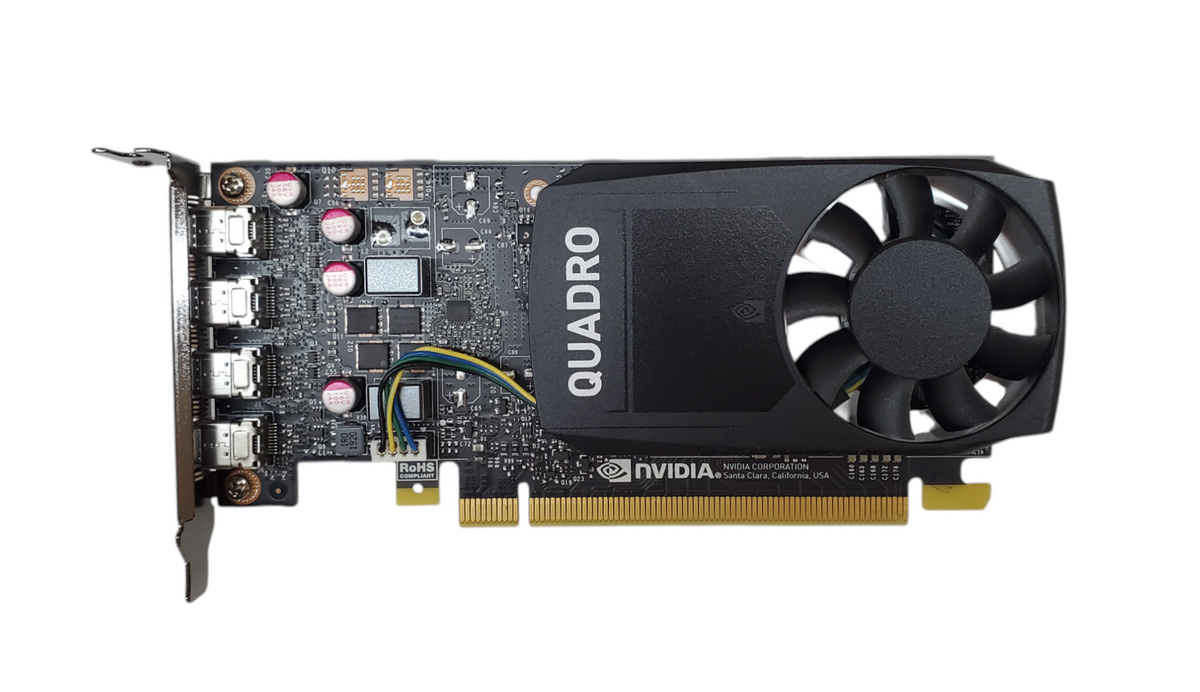 NVIDIA Quadro P1000 4GB GDDR5 - Graphics Card Low Profile — retail.era