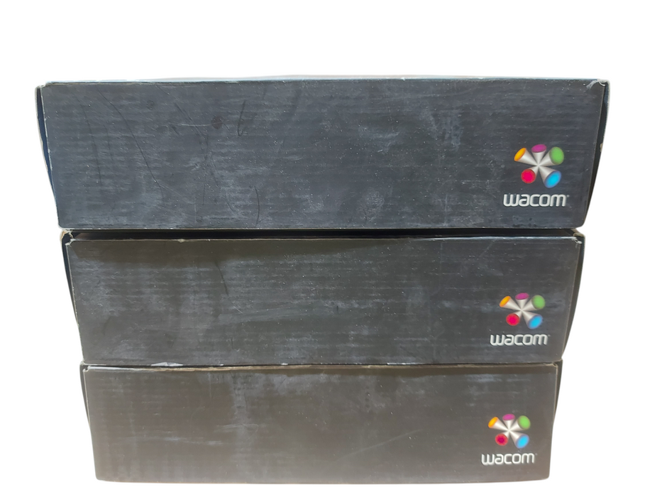 Lot 3x Wacom Bamboo Fun CTE-450B Drawing Tablet