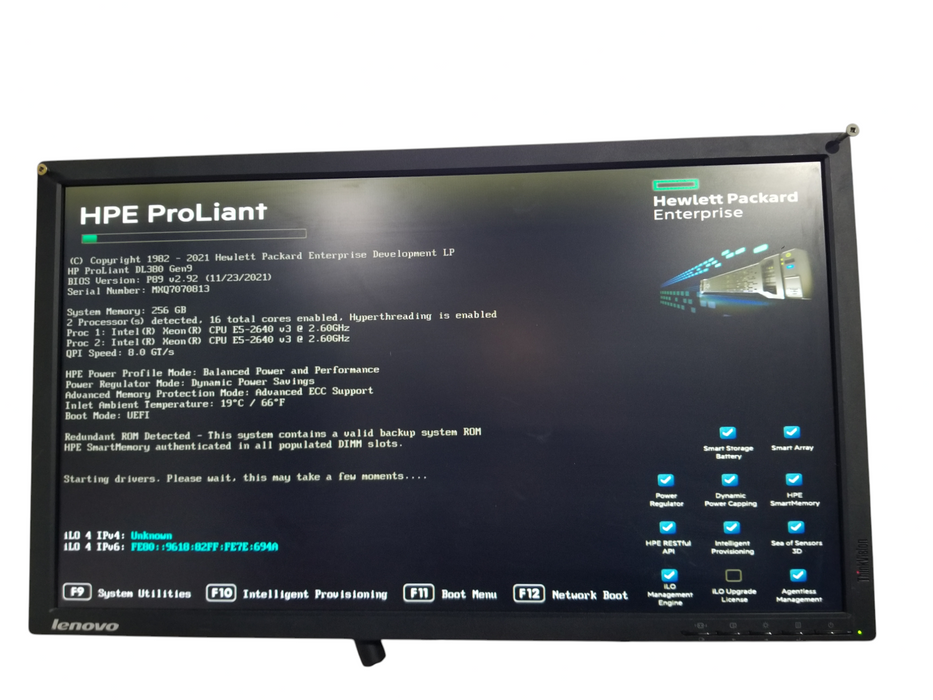 HP ProLiant DL380 Gen9 - 2x Xeon E5-2640 v3 256GB DDR4 P440ar 2x 800W PSU  Q