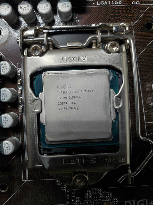 ASUS Z87-A Motherboard Intel Z87 DDR3 LGA 1150 ATX WITH I5- 4771 NO Shield