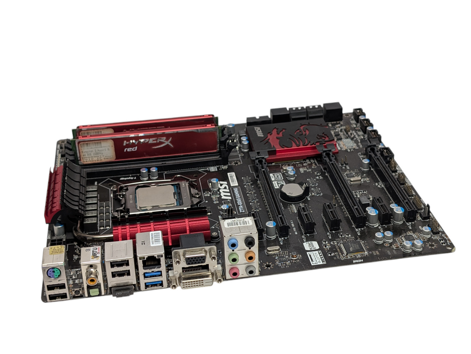 MSI Z77A-GD65 GAMING Intel Core i7-3770S 16GB RAM Motherboard  -