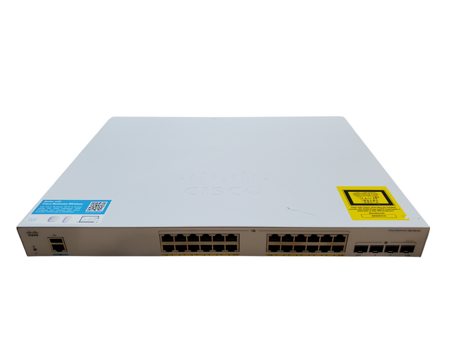 Cisco CBS350-24FP-4G 24-Port Gigabit PoE Managed Switch