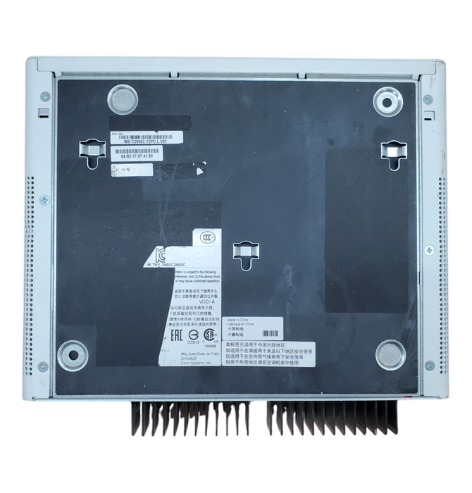 Cisco WS-C2960C-12PC-L V01, 12-Port Silent PoE Switch