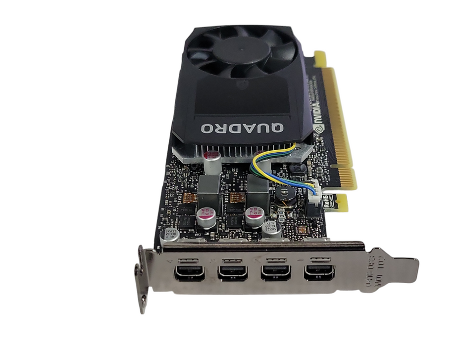 NVIDIA Quadro P1000 4GB GDDR5 Workstation Graphics Card, LP Bracket Q_