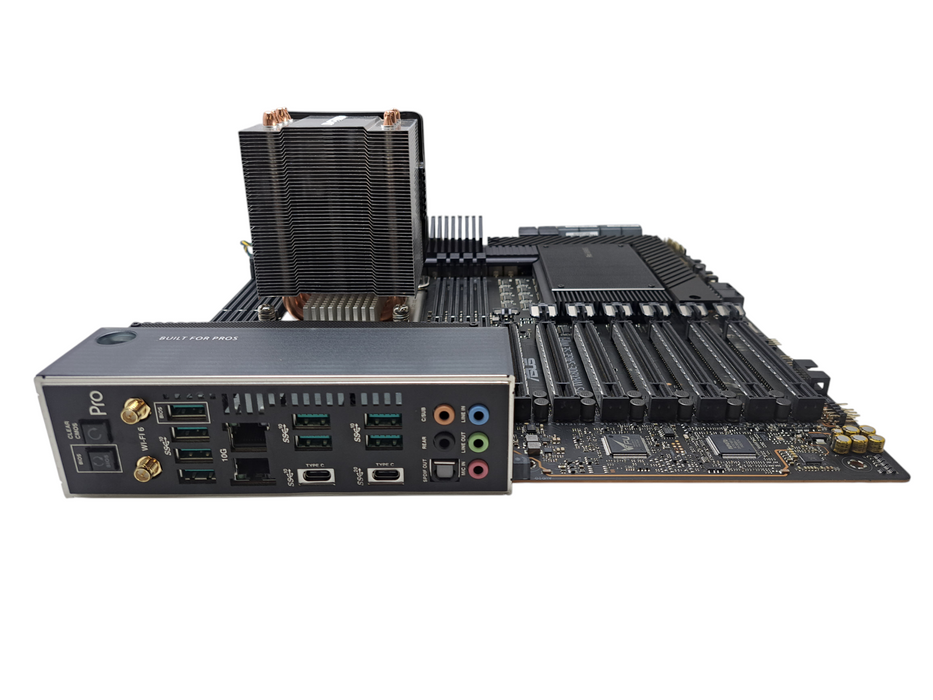 ASUS Pro WS WRX80E-SAGE SE WiFi AMD sWRX8 Workstation Motherboard *READ* )