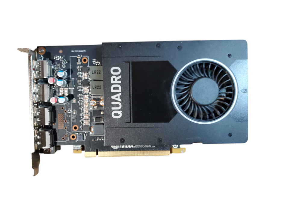 NVIDIA Quadro P2000 5GB GDDR5 Graphics Card 4x DisplayPort