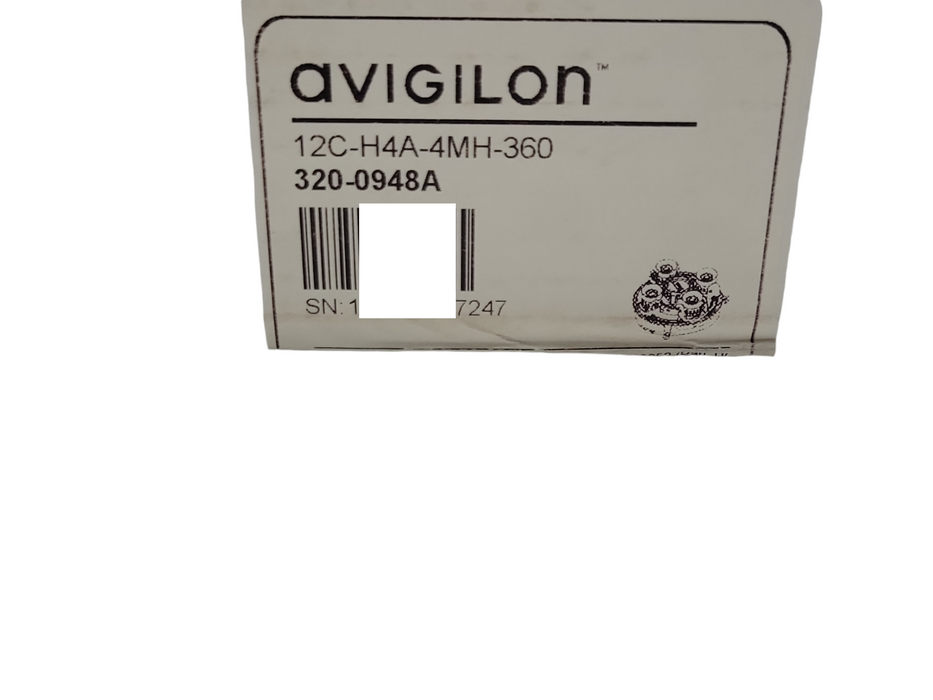 Open-Box avigilon camera H4A-MH 12C-H4A-4MH-360 320-0948A Dome Camera _