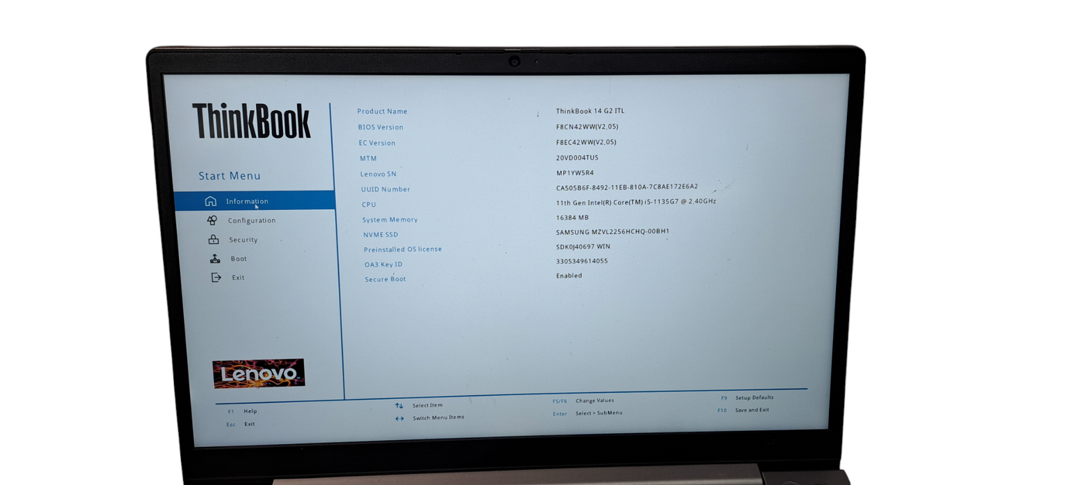 Lenovo ThinkBook 14 G2 ITL Core i5-1135G7| 16GB RAM 256GB SSD|READ  BudLap