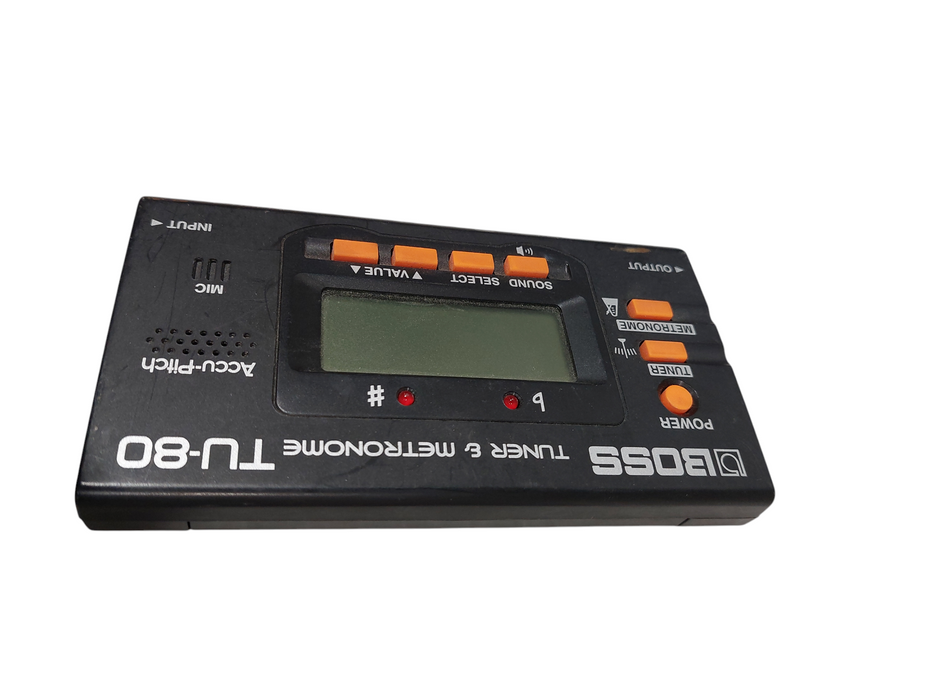 Boss Tuner & Metronome Model: TU-80  =
