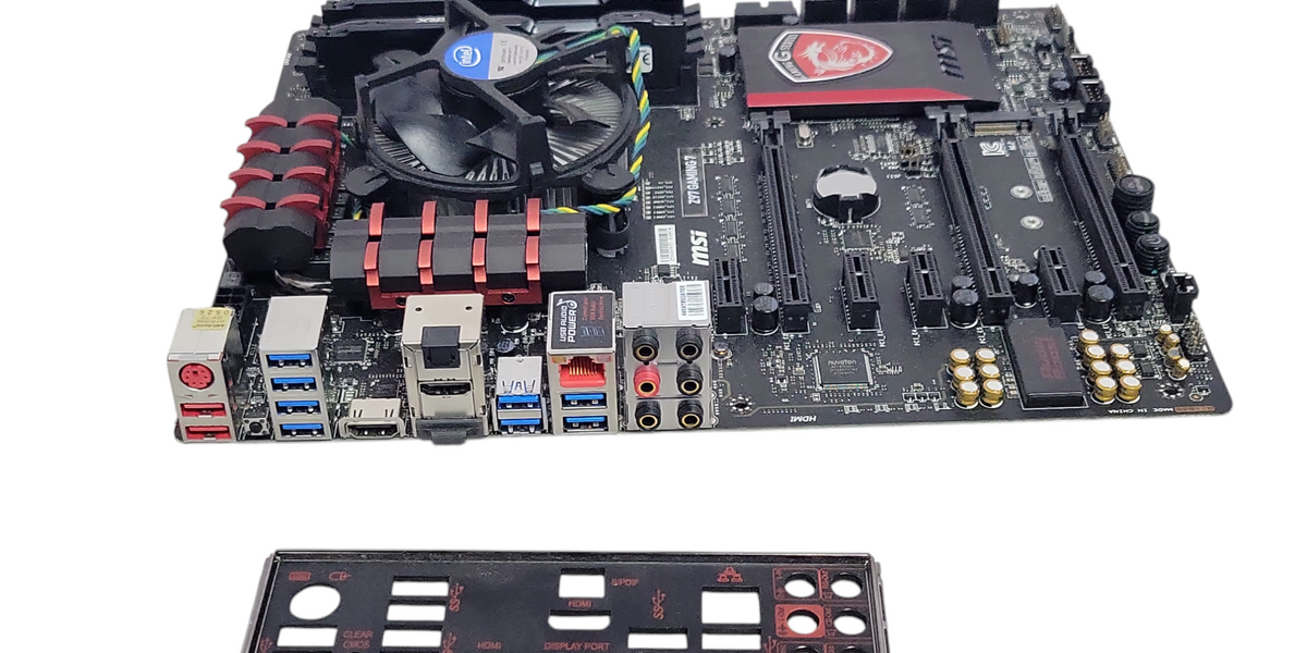 Msi Z97GAMING7￼￼ I7-4790K￼ MSI Z97 Gaming 7 Intel LGA1150 Z97 ATX board w/ Core I7-4790K CPU