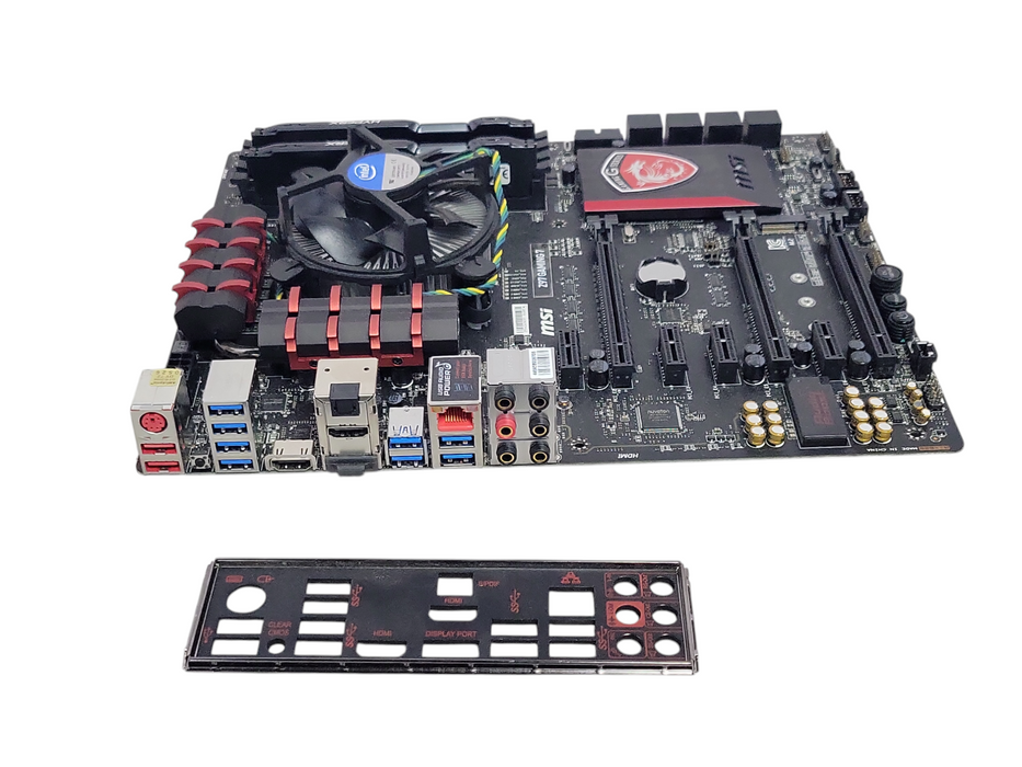 MSI Z97 Gaming 7 Intel LGA1150 Z97 ATX board w/ Core I7-4790K CPU, 16GB RAM $