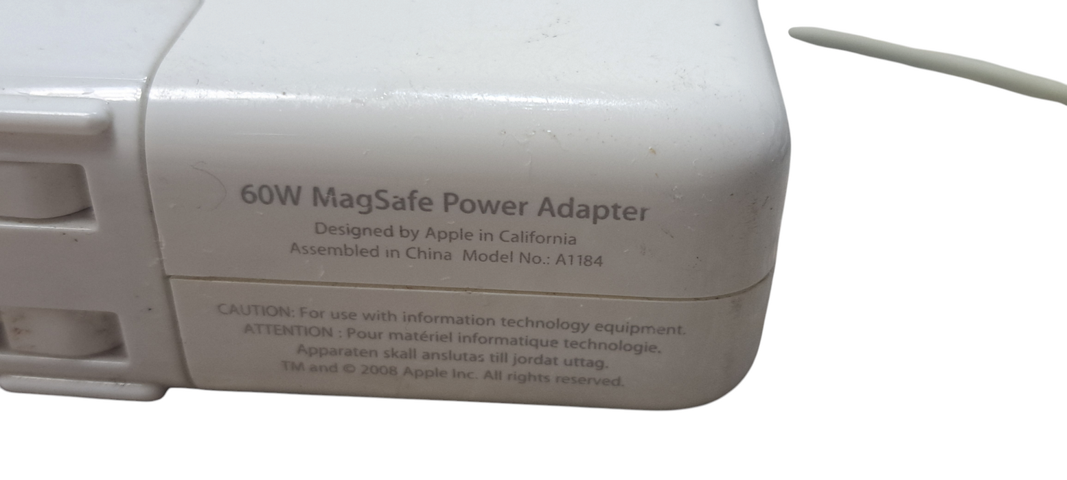 Genuine Apple 60W MagSafe 1 T-Tip Assorted  Adapter: A1184, A1344, A1330 Q