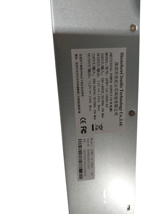 Bitmain APW7 1800W Power Supply for Bitmain Antminer Model: APW7-12-1800  =