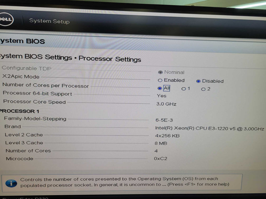 Dell PowerEdge R330 - Xeon E3-1220 v5 16GB DDR4 PERC H330 2x350W PSU %