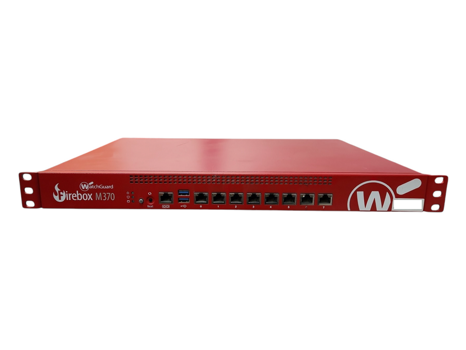 WatchGuard Firebox M370 WL6AE8 8-Port Ethernet Firewall Security Appliance