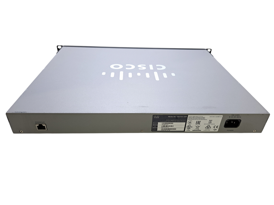 Cisco SG220-50P-K9 V02 | 50-Port Gigabit PoE Smart Plus Switch
