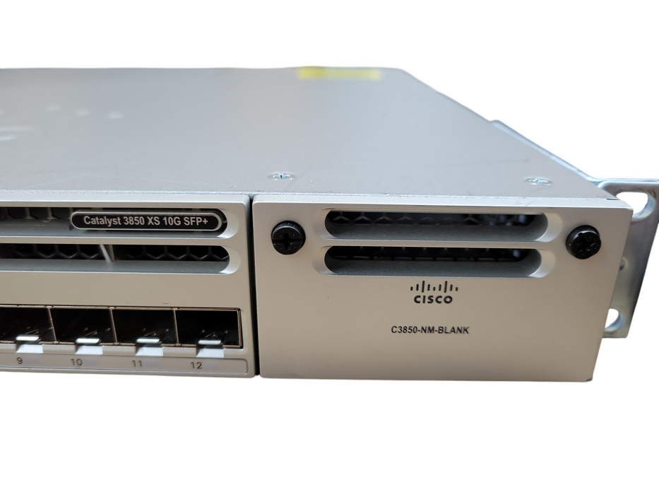 Cisco WS-C3850-12XS-E V02 | 12-Port 10G SFP+ Network Switch | 2x PSU !