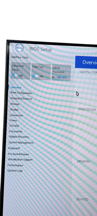 OptiPlex 7090 Micro i5-10500|8GB RAM|No HDD|BIOS Locked