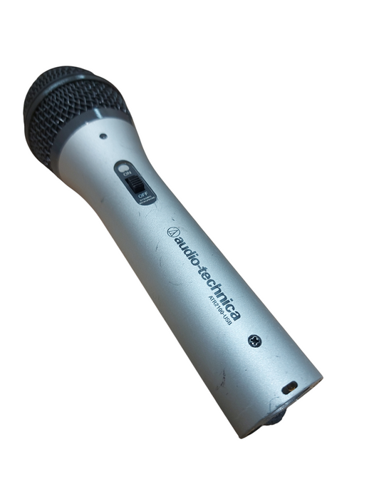 Lot 2x Audio-Technica ATR2100-USB Handheld USB Microphone w/ cables