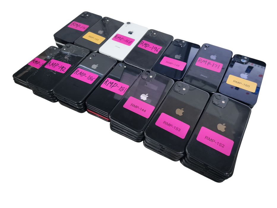 Lot of 68x Apple iPhone's [SE2 - 14 | B/C Condition | Locked][RMP-3]