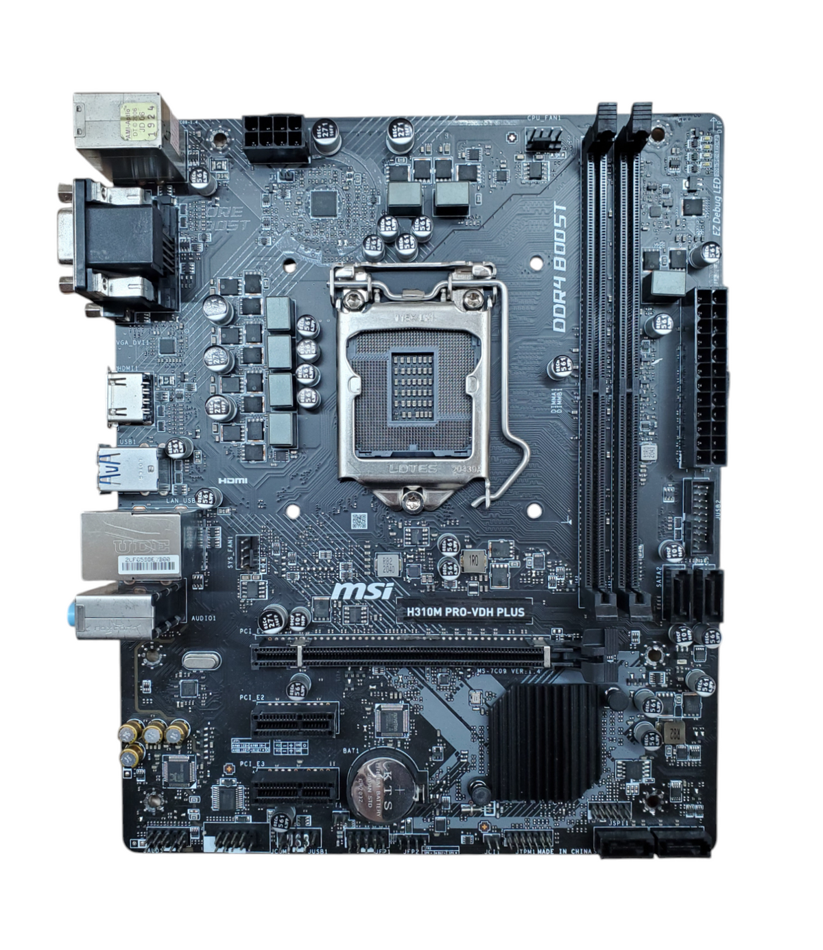 マザーボード MSI H310M PRO-VDH PLUS Amazon | MSI H310M PRO-VDH PLUS M-ATX マザーボード [Intel