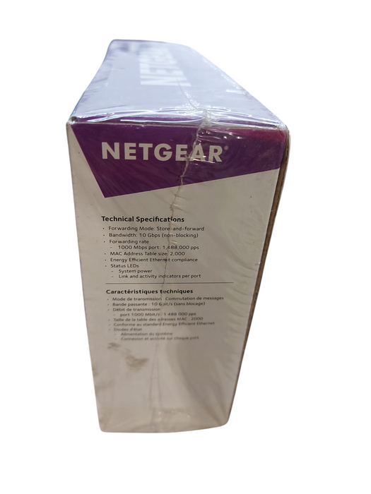 NETGEAR 5-Port Gigabit Ethernet Switch GS205 For Home Networks