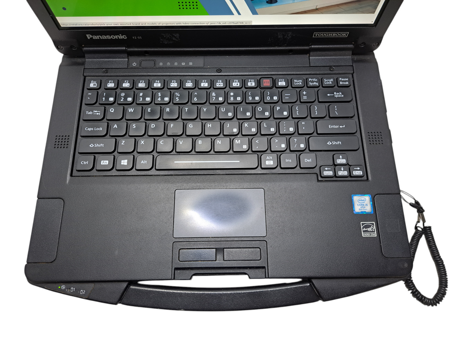Panasonic Toughbook FZ-55 Touch | Core i5-8365U 16GB DDR4 256GB NVMe 2880HR ) Lap200