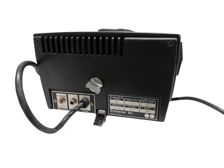 Vintage Technicolor 1000 8mm Film Tape Cartridge Projector Super Technor  =