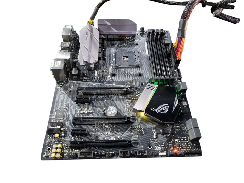 ASUS ROG Strix B350-F Gaming AM4 ATX Motherboard - For Parts / Powers ON