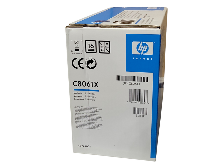 New HP LaserJet Print Cartridge 61x C8061X _