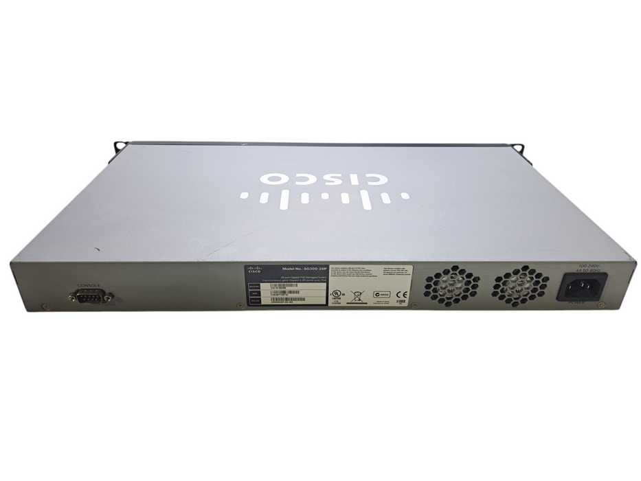 Cisco SG300-28P | 28-Port Gigabit PoE Managed Network Switch | 2x SFP