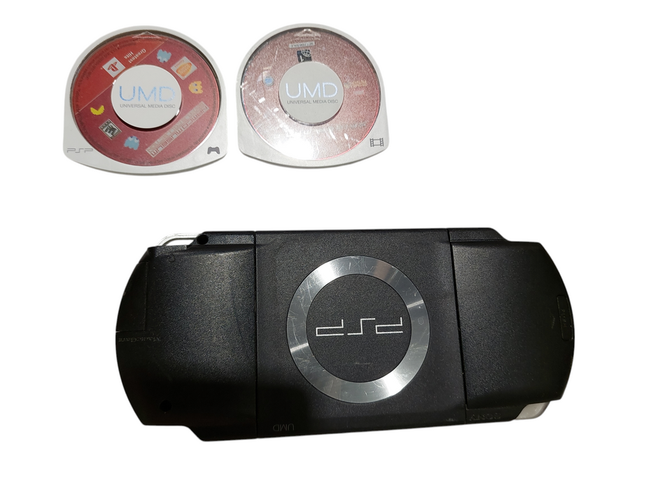 PSP Model: PSP1001 & 2 Games Spiderman 2 & Namco Museum Battle Collection =