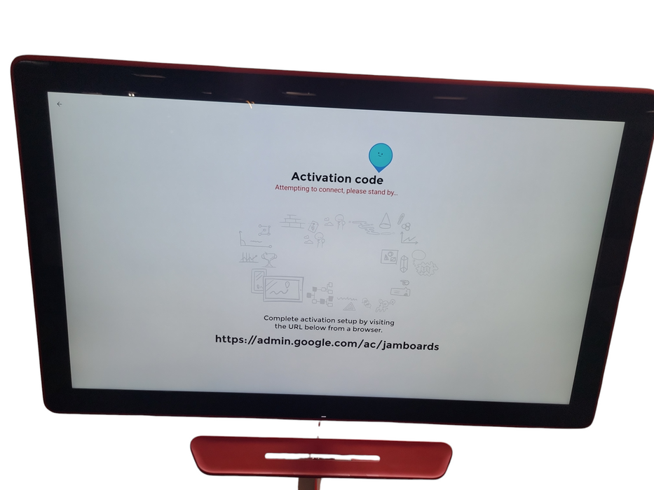 Google Jamboard GA5A00001-A03-C04 with stand, READ _