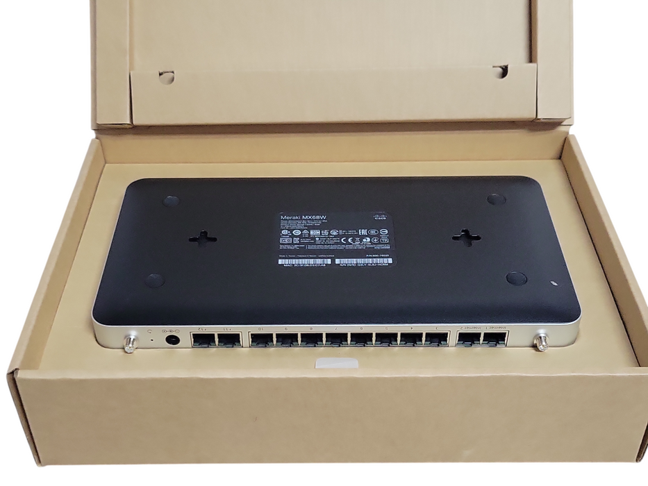 Cisco Meraki MX68W MX68W-HW Wireless Security Appliance Unclaimed  Q_