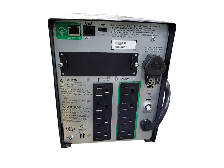 APC | SMT1500C | SmartConnect-UPS 1440VA 1000W LCD 120V READ $