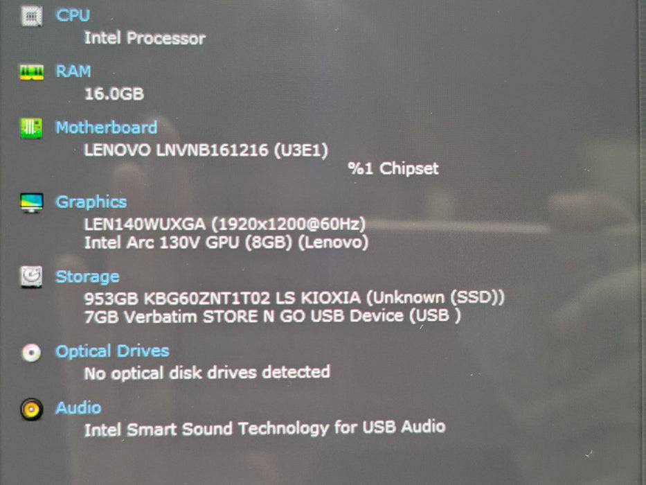 Lenovo Slim 7 14ILL10 Aura Edition Ultra 5 226V 16GB RAM 1TB NVMe  β Lap200