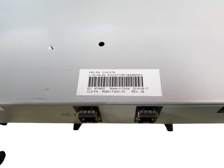 IBM 2072-12F Expansion Enclosure w/ 2x 01AC579-Canisters 2x 800W PSUs NoHDD Q