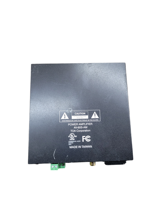 Toa AV-60S-AM Single Channel Digital Compact Power Amplifier C5