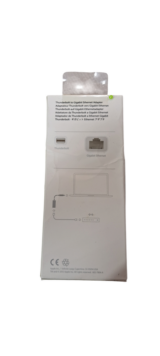 Apple Thunderbolt to Gigabit Ethernet Adapter MD463LL/A Original A143