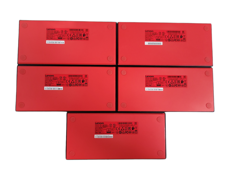 LOT 5x Lenovo ThinkPad USB-C Dock Gen 2 LDC-G2 !