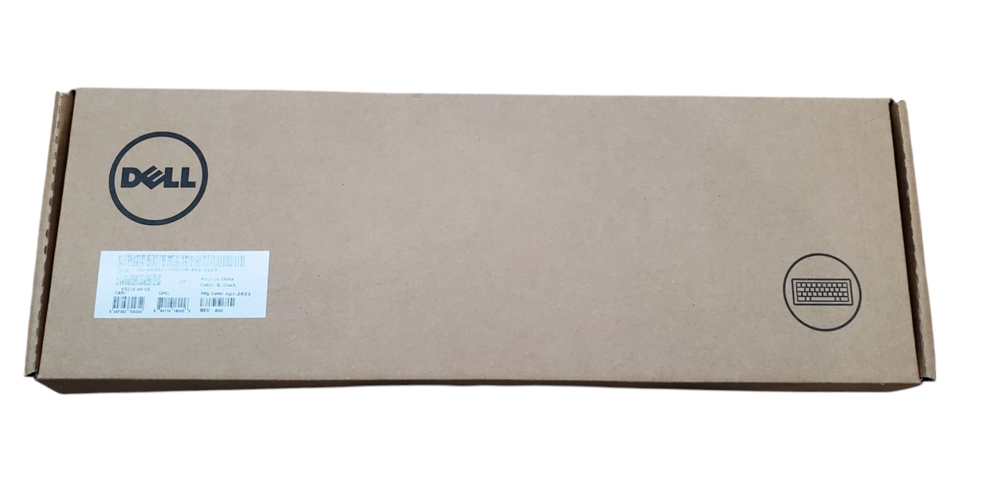NEW - Dell USB Wired Keyboard KB216-BK-US Q