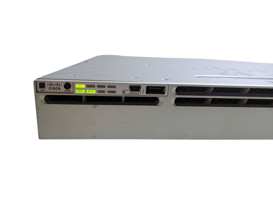 Cisco WS-C3850-12S-E | 12-Port 1GbE SFP Switch w/ 1x 350W PSU )